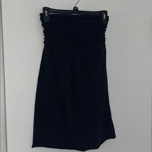 Xhilaration Black Ruffled Dress